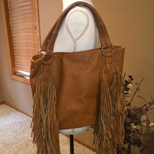 URBAN ORIGINALS fringe purse